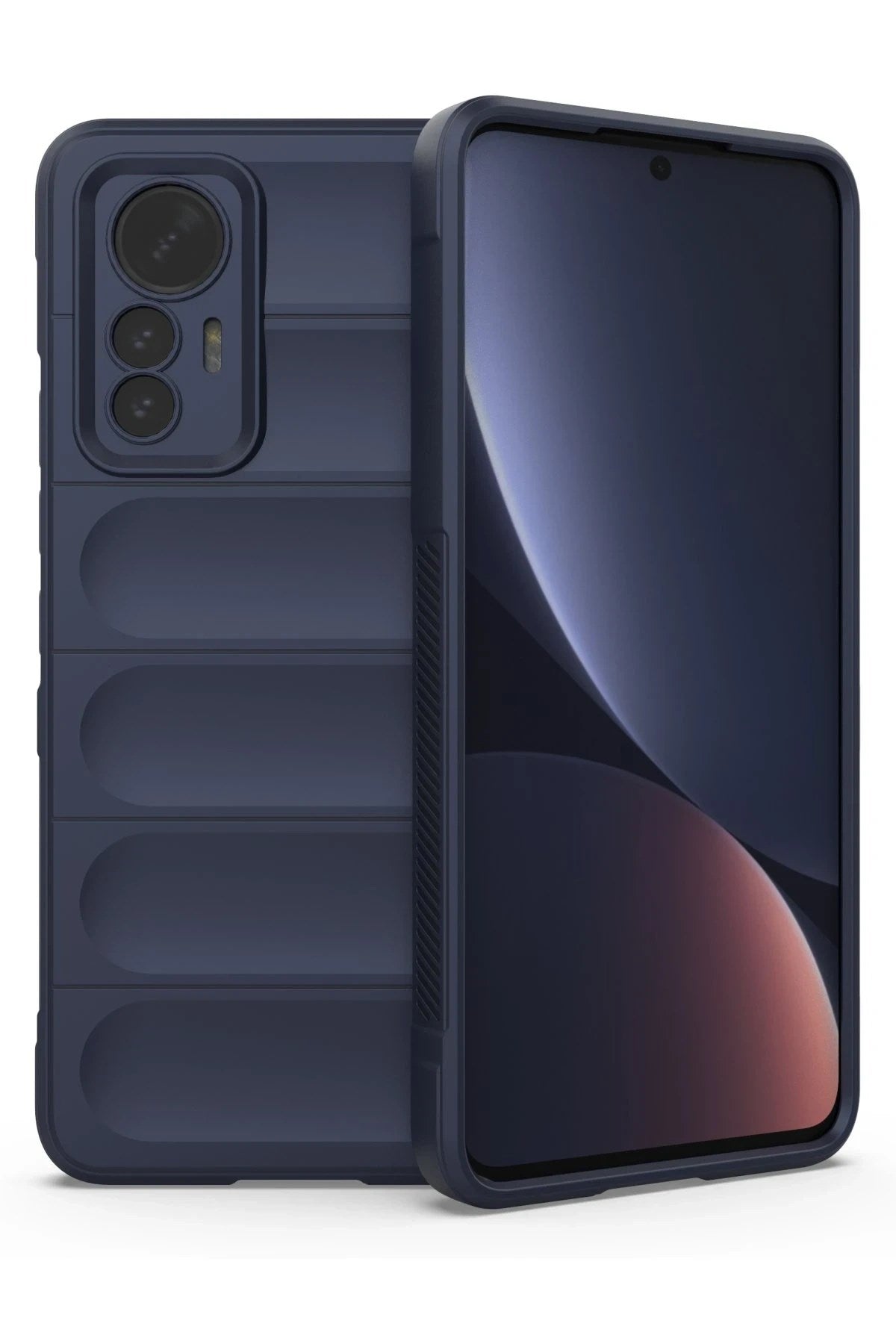 Mey İthalat® Mi 12 Lite Kılıf Optimum Silikon - Lacivert