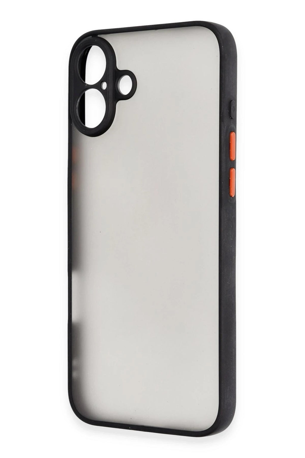 Mey İthalat® iPhone 16 Kılıf Montreal Silikon Kapak - Siyah