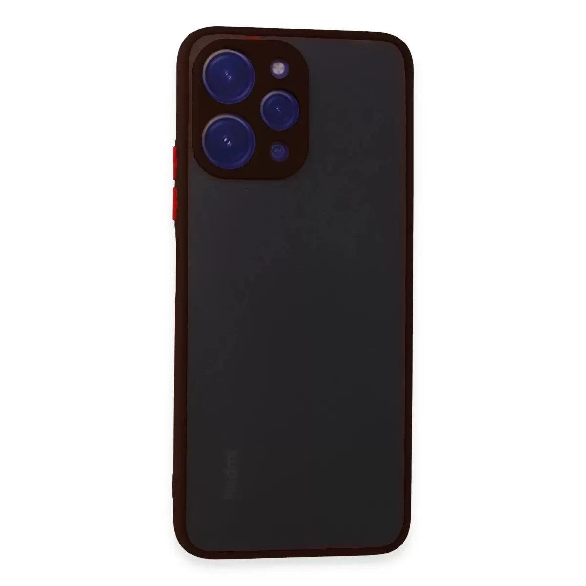Mey İthalat® Redmi 12 Kılıf Montreal Silikon Kapak - Siyah
