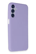 Mey İthalat® Samsung Galaxy M15 Kılıf First Silikon - Lila