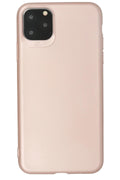 Mey İthalat® iPhone 11 Pro Max Kılıf First Silikon - Rose Gold