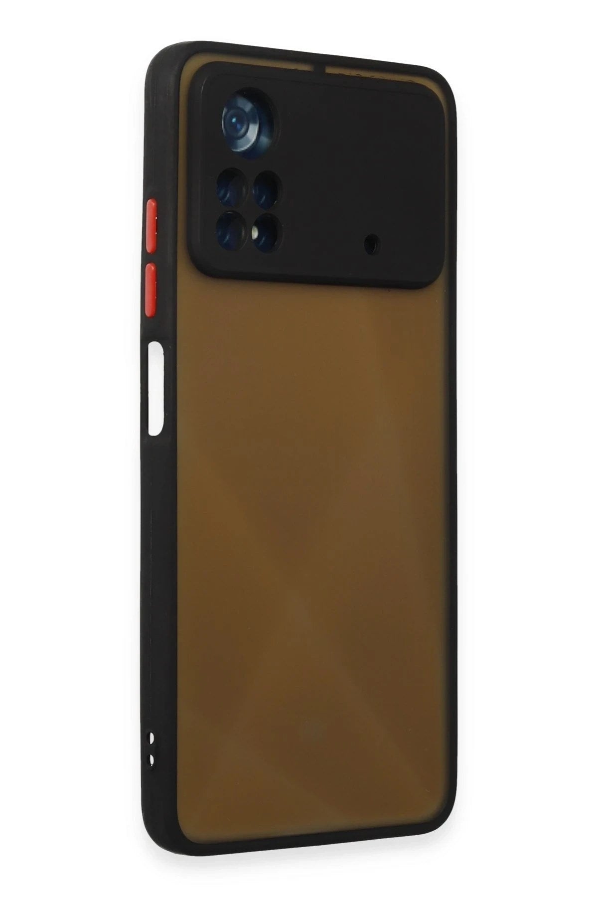 Mey İthalat® Poco X4 Pro 5G Kılıf Montreal Silikon Kapak - Siyah