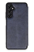 Mey İthalat® Samsung Galaxy A15 4G Kılıf Flip Cover - Lacivert