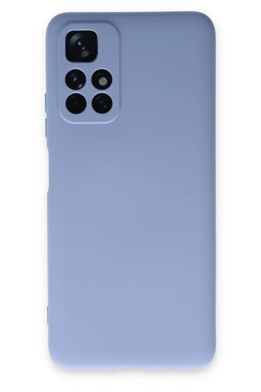 Mey İthalat® Redmi Note 11T Kılıf Nano içi Kadife Silikon - Lila