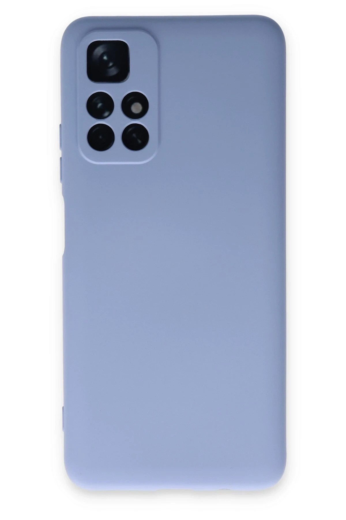 Mey İthalat® Redmi Note 11T Kılıf Nano içi Kadife Silikon - Lila