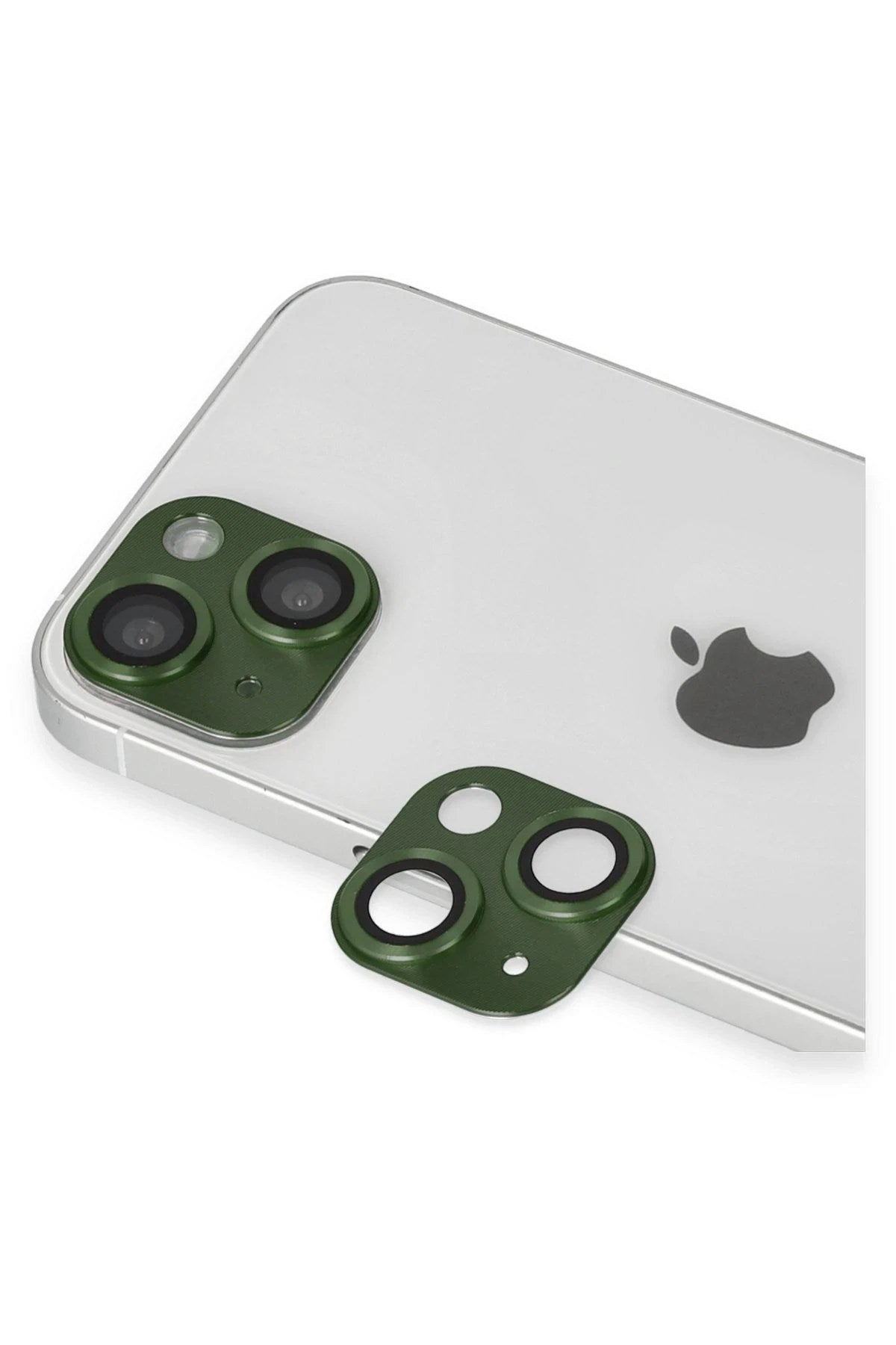 Mey İthalat® iPhone 13 Pers Alüminyum Kamera Lens - Yeşil