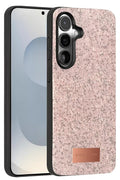 Mey İthalat® Samsung Galaxy S25 Bright Simli Kapak - Pembe