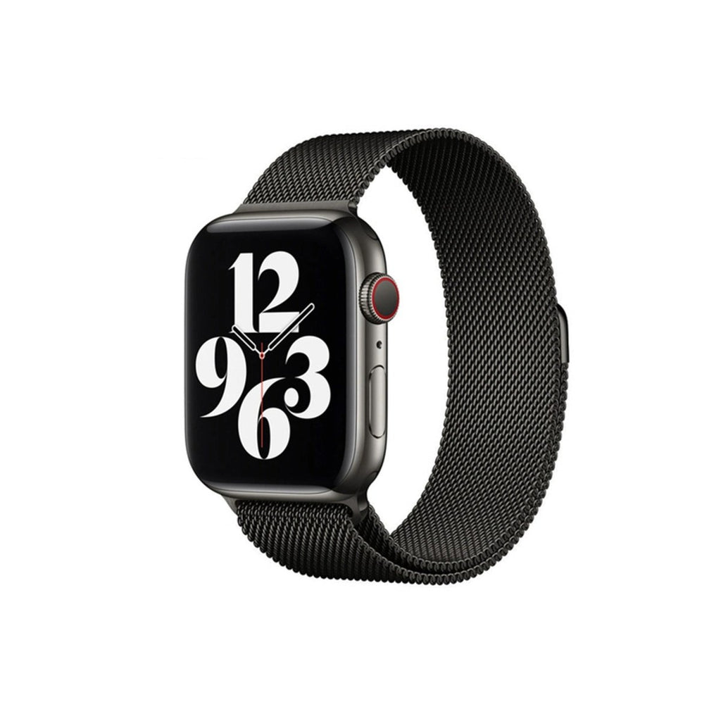 Mey İthalat® Watch 38mm Metal Mıknatıslı Kordon - Siyah
