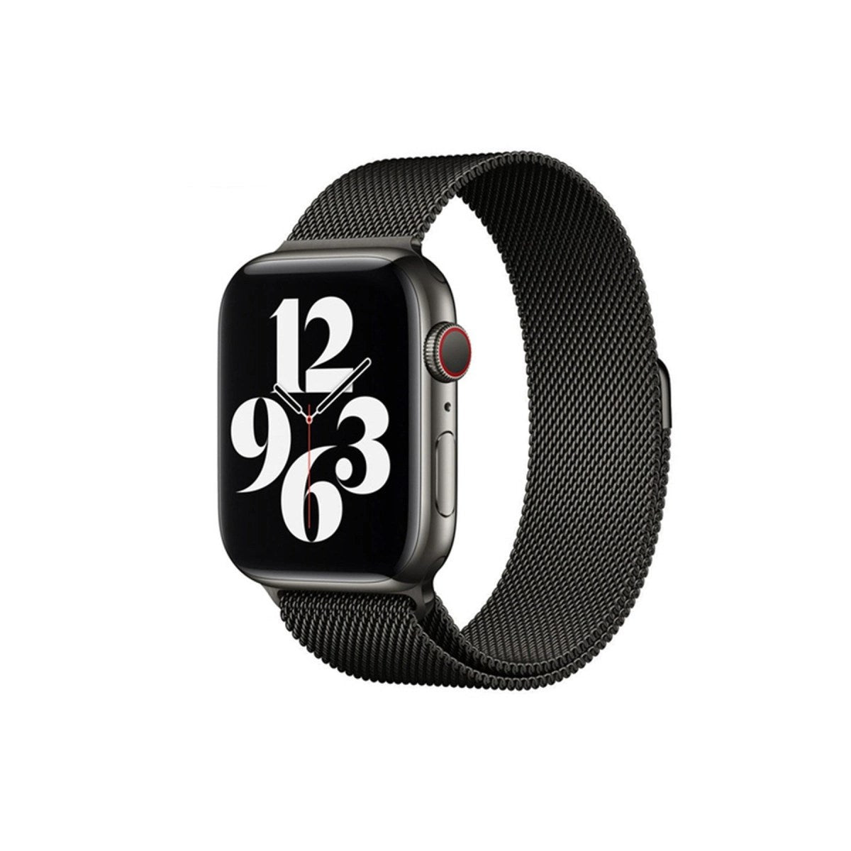 Mey İthalat® Watch 38mm Metal Mıknatıslı Kordon - Siyah