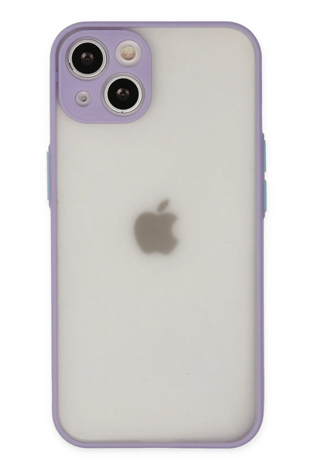 Mey İthalat® iPhone 14 Kılıf Montreal Silikon Kapak - Mor