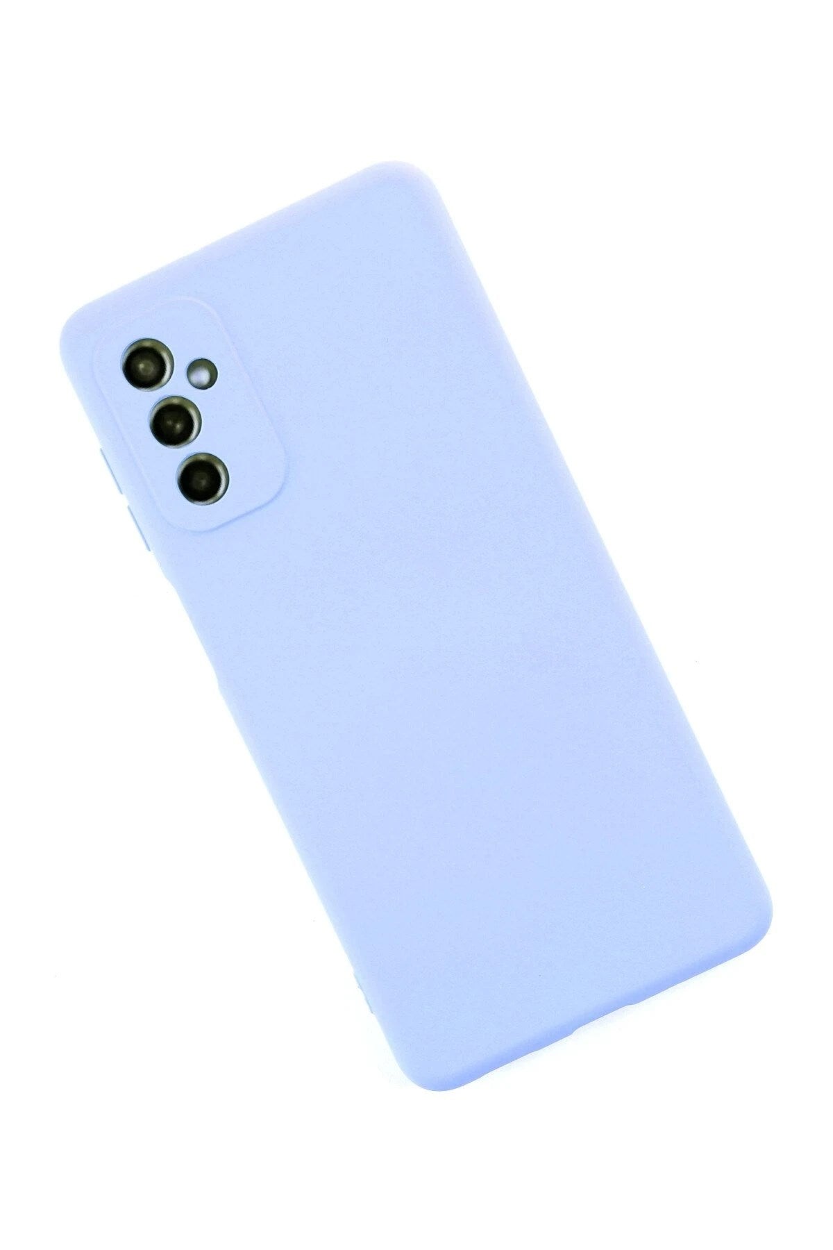 Mey İthalat® Samsung Galaxy M52 5G Kılıf Nano içi Kadife Silikon - Lila