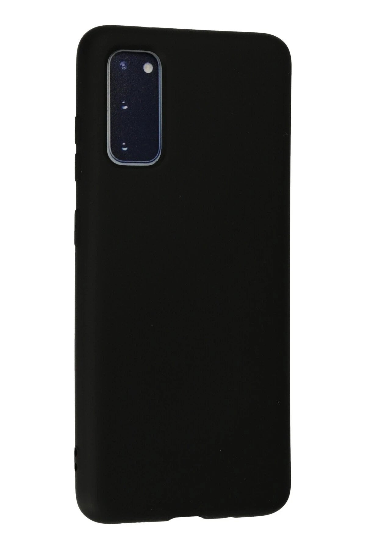 Mey İthalat® Samsung Galaxy S20 Kılıf Nano içi Kadife Silikon - Siyah