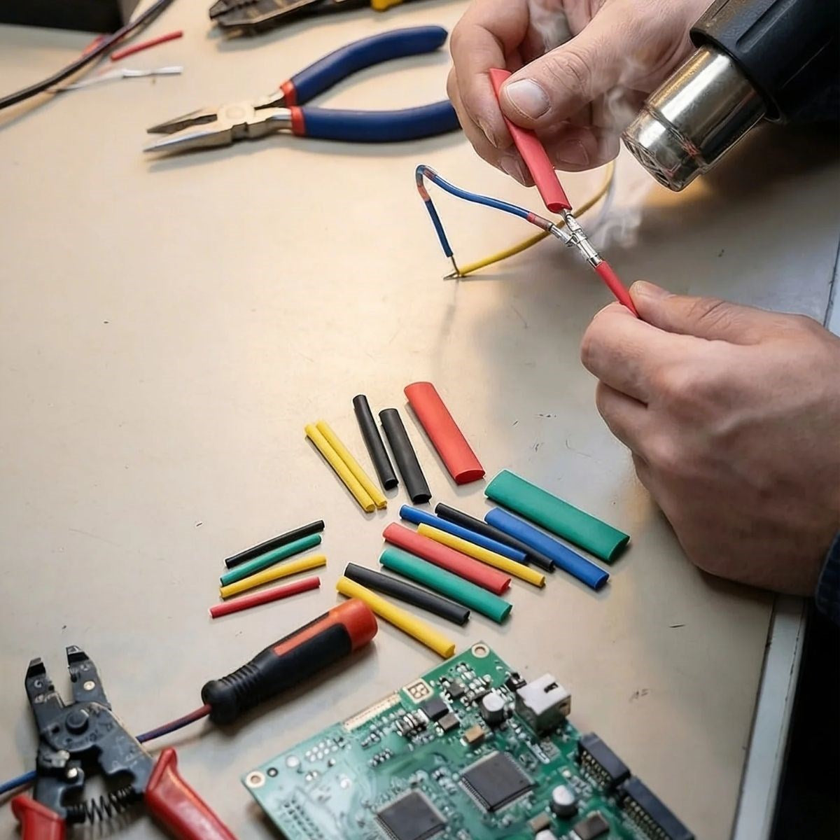 164 Parça Isı ile Daralan Makaron Seti – Elektrik Kablo İzolasyon & Koruma Kılıfı, Renkli Shrink Tube Set