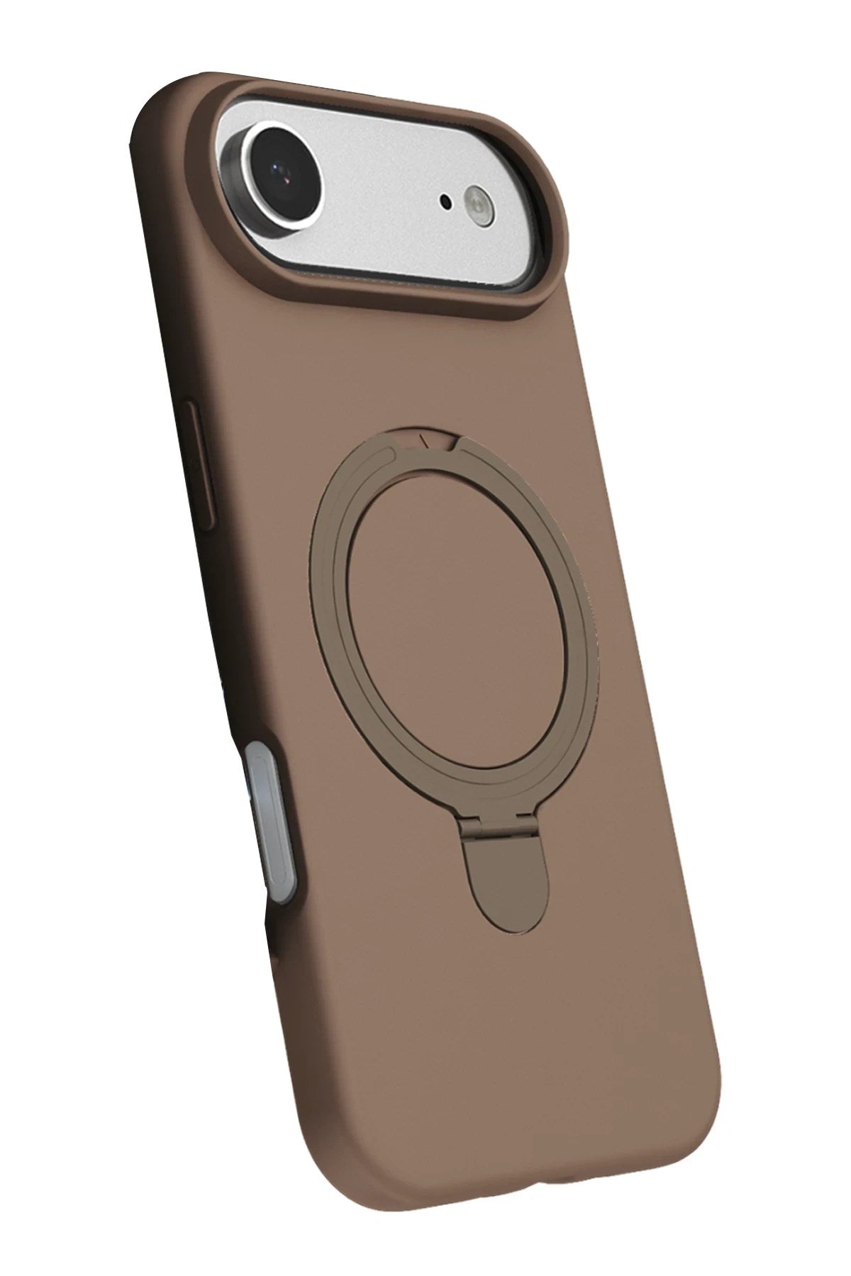 Mey İthalat® iPhone 17 Air Regal Magsafe Standlı Kapak - Çöl Titanyum
