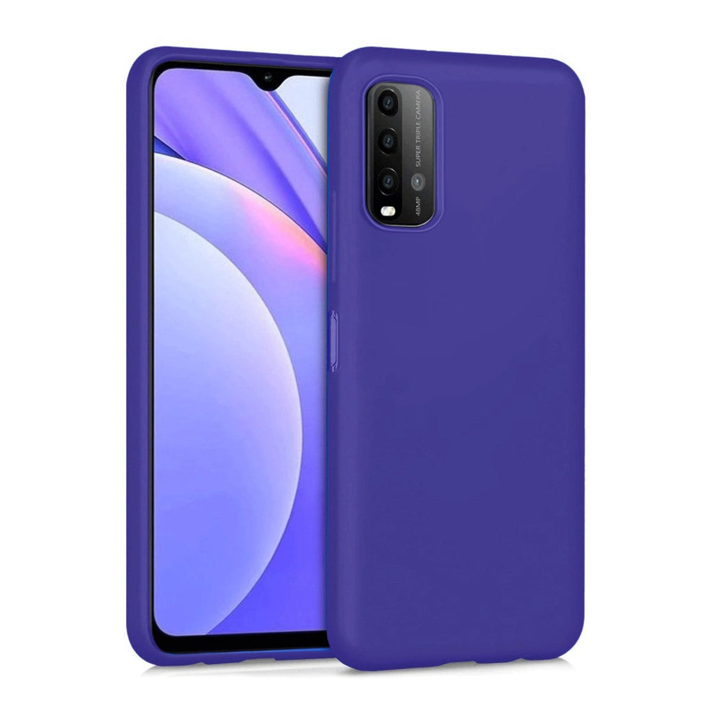 Mey İthalat® Redmi 9T Kılıf Nano içi Kadife Silikon - Mor