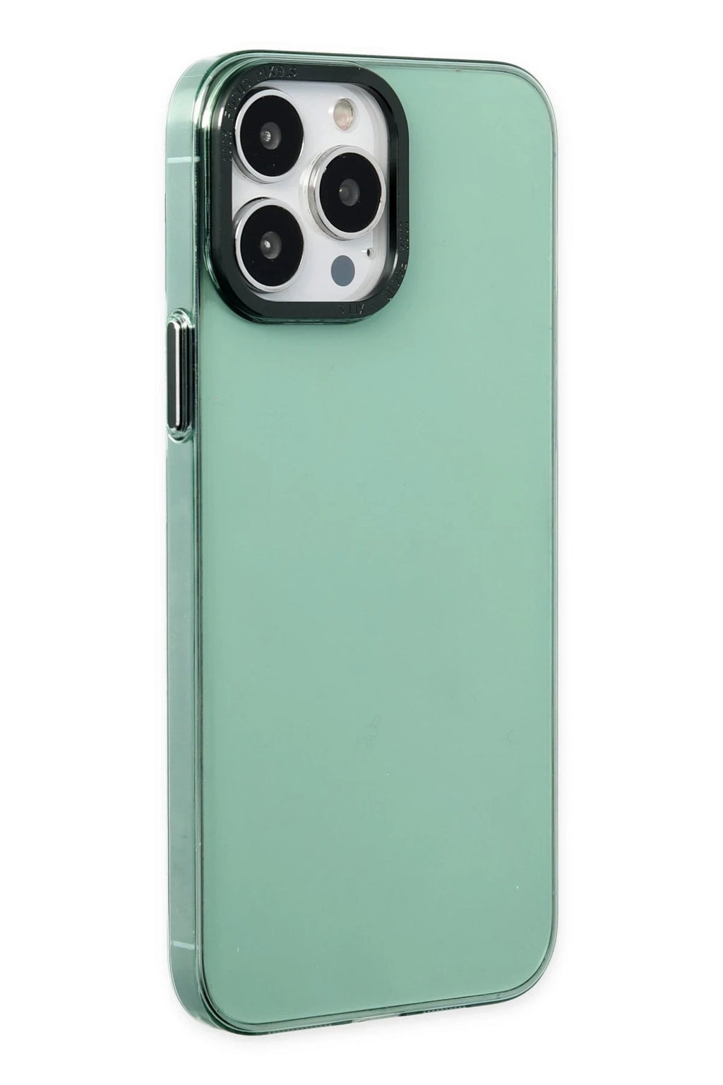 Mey İthalat® iPhone 13 Pro Kılıf Anka PC Sert Metal Kapak - Yeşil