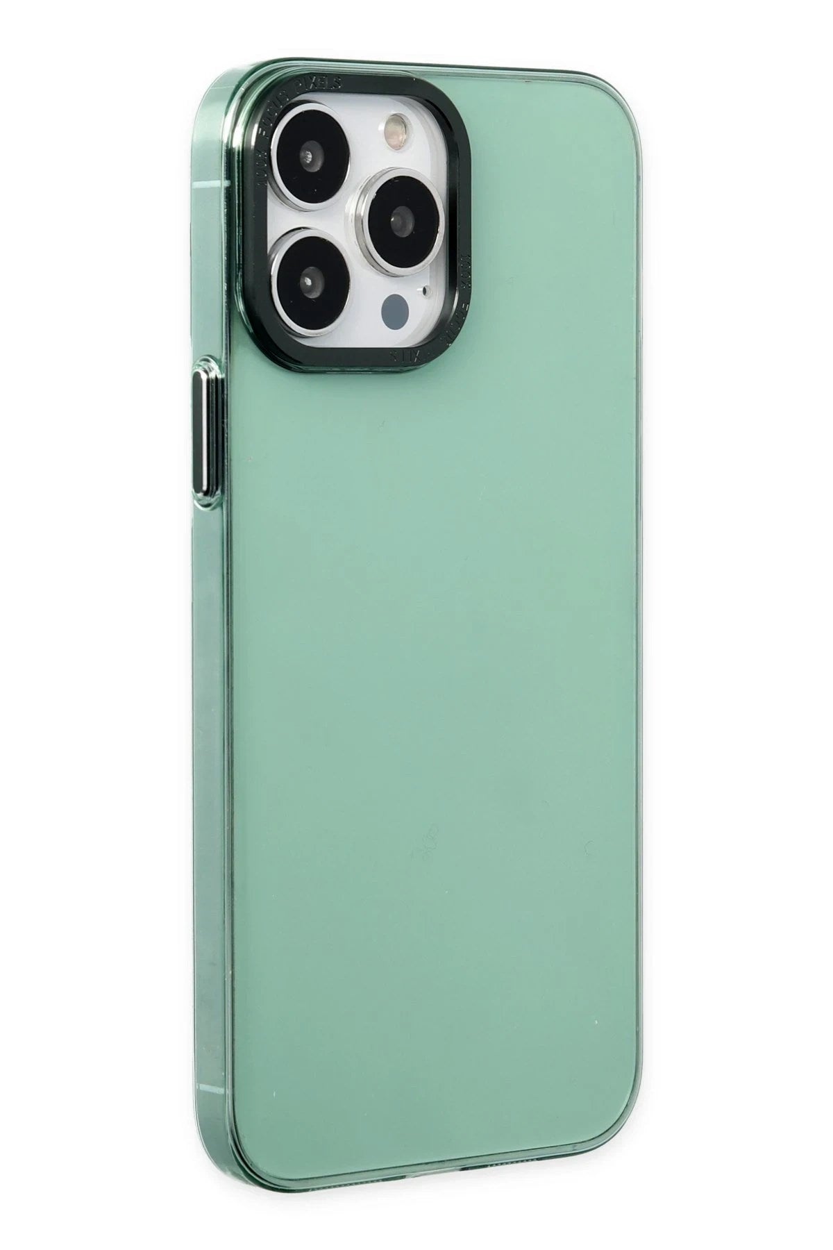 Mey İthalat® iPhone 13 Pro Kılıf Anka PC Sert Metal Kapak - Yeşil