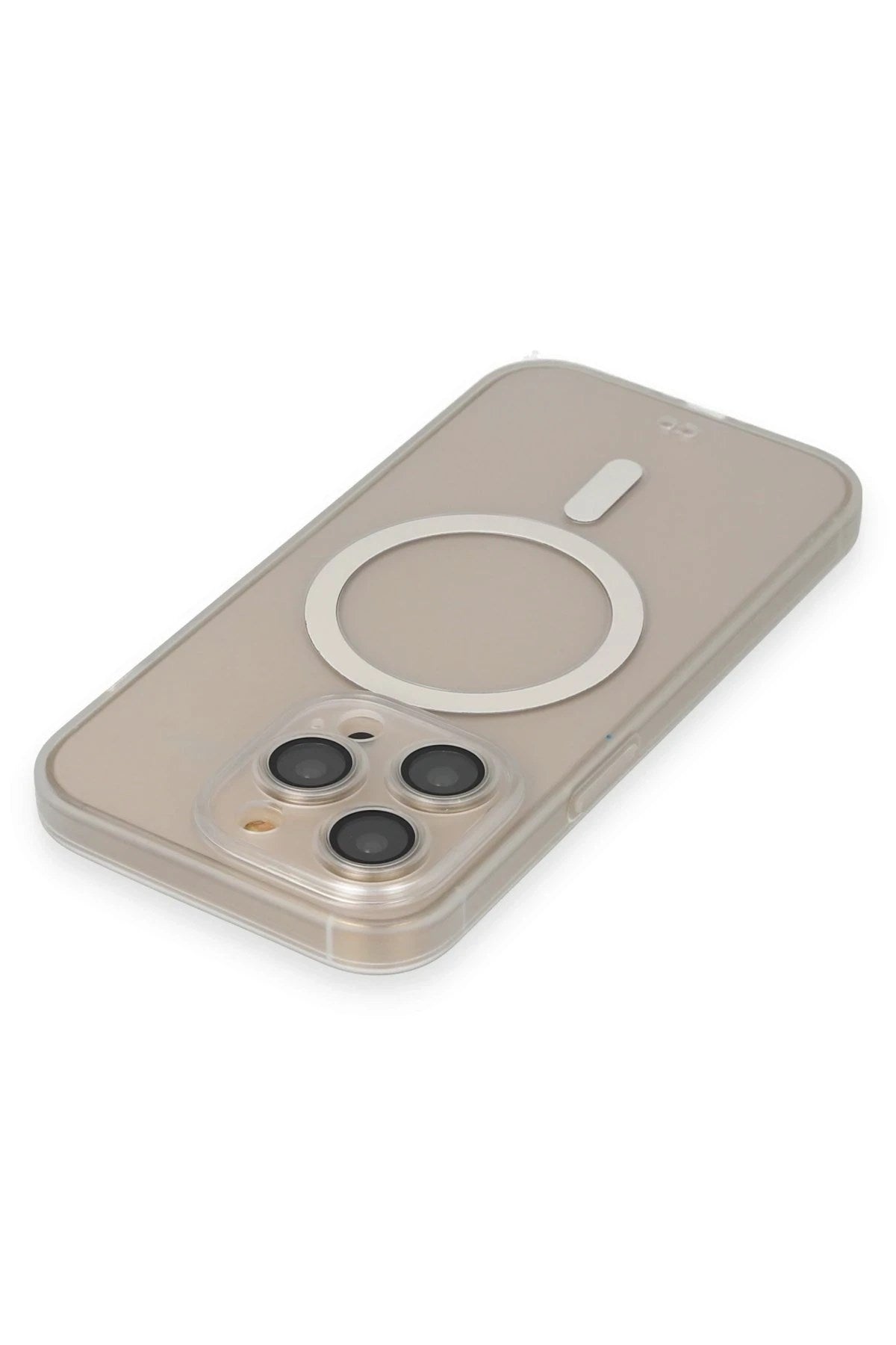 Mey İthalat® iPhone 14 Pro Kılıf Grand Magneticsafe Kapak - Şeffaf