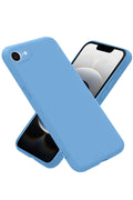Mey İthalat® iPhone 16E Kılıf First Silikon - Mavi