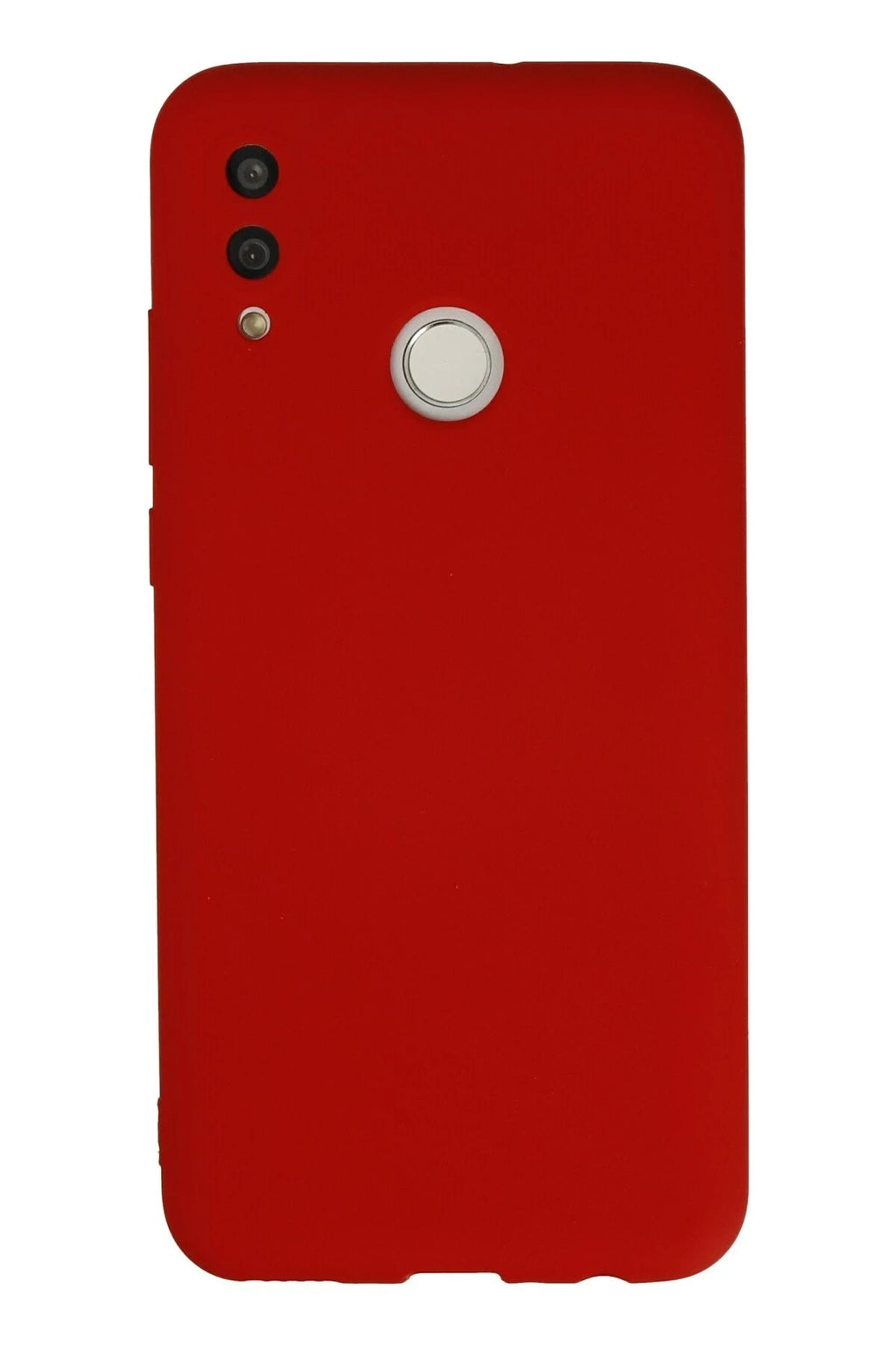 Mey İthalat® Huawei P Smart 2019 Kılıf Nano içi Kadife Silikon - Kırmızı
