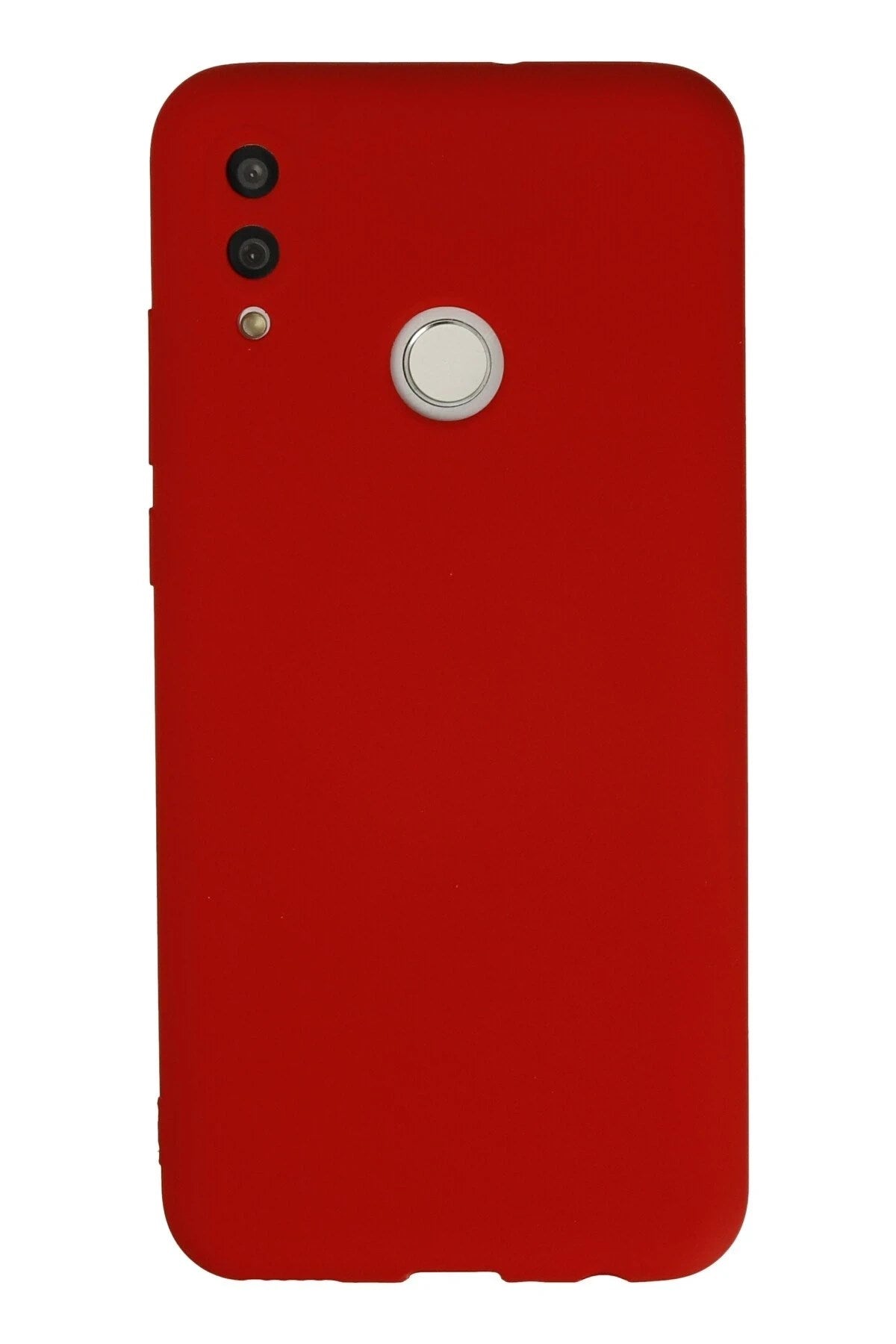 Mey İthalat® Huawei P Smart 2019 Kılıf Nano içi Kadife Silikon - Kırmızı