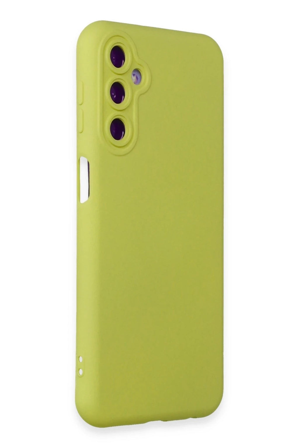 Mey İthalat® Samsung Galaxy M14 5G Kılıf Nano içi Kadife Silikon - Sarı