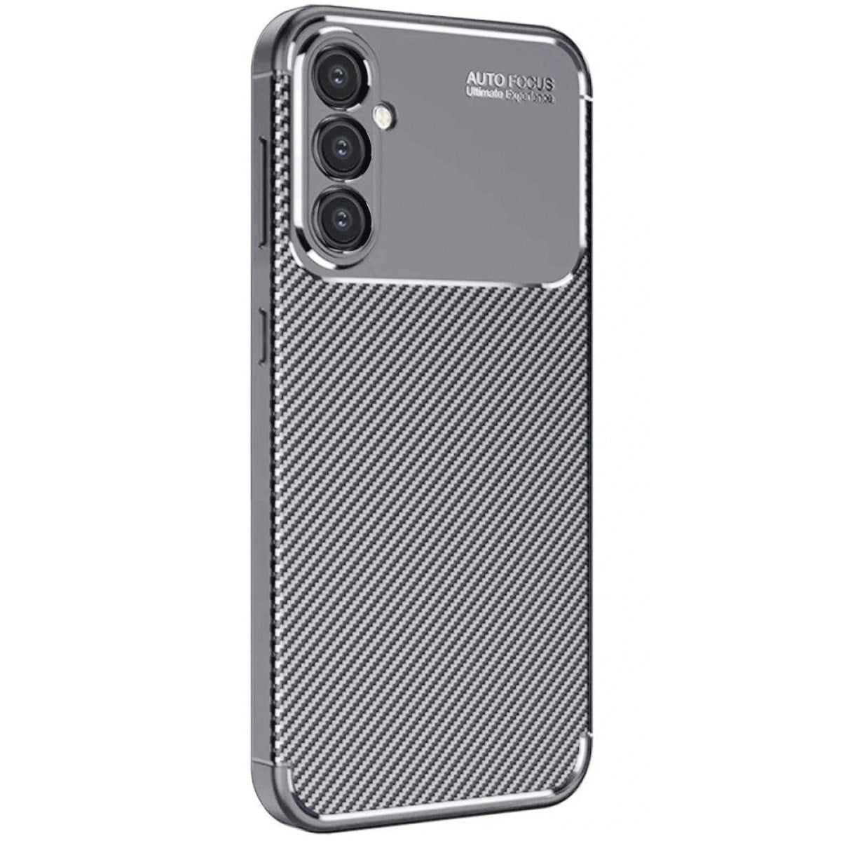 Mey İthalat® Samsung Galaxy A26 Kılıf Auto Focus Karbon Kapak - Gri