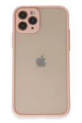 Mey İthalat® iPhone 11 Pro Kılıf Montreal Silikon Kapak - Pembe