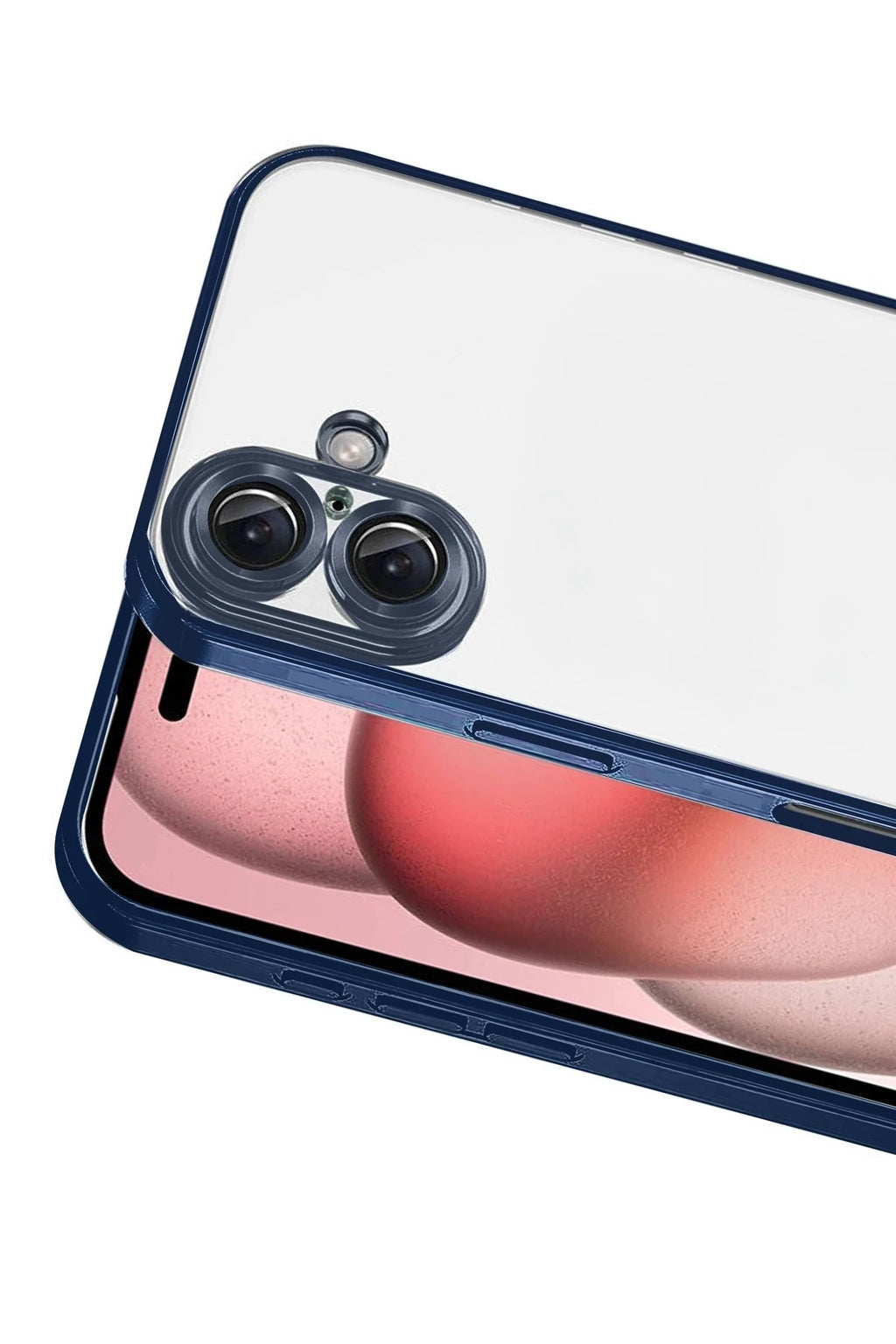 Mey İthalat® iPhone 17 Lensli Silikon - Lacivert