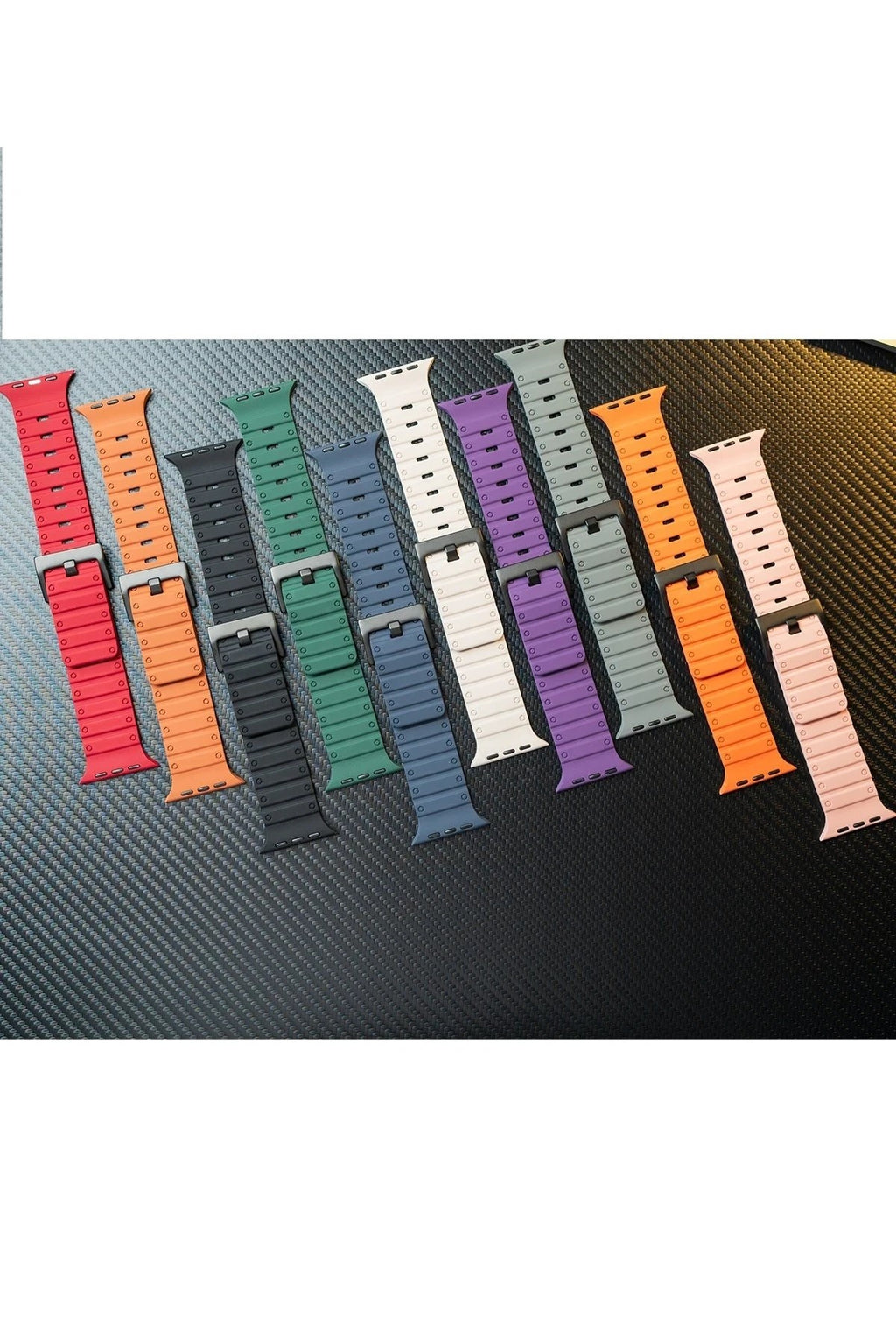 Mey İthalat® Watch 42mm Magnus Mıknatıslı Silikon Kordon - Siyah
