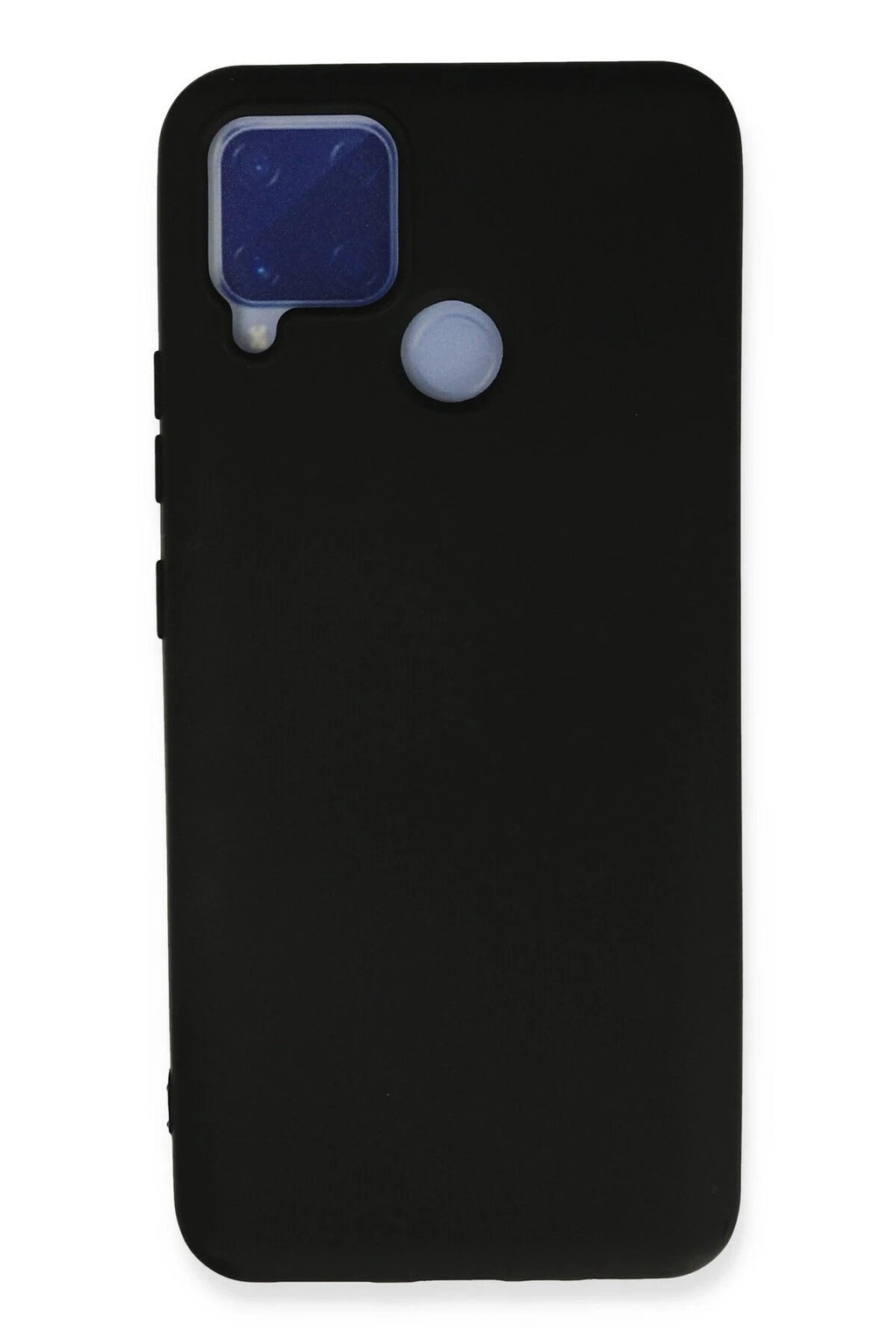 Mey İthalat® Realme C15 Kılıf Nano içi Kadife Silikon - Siyah
