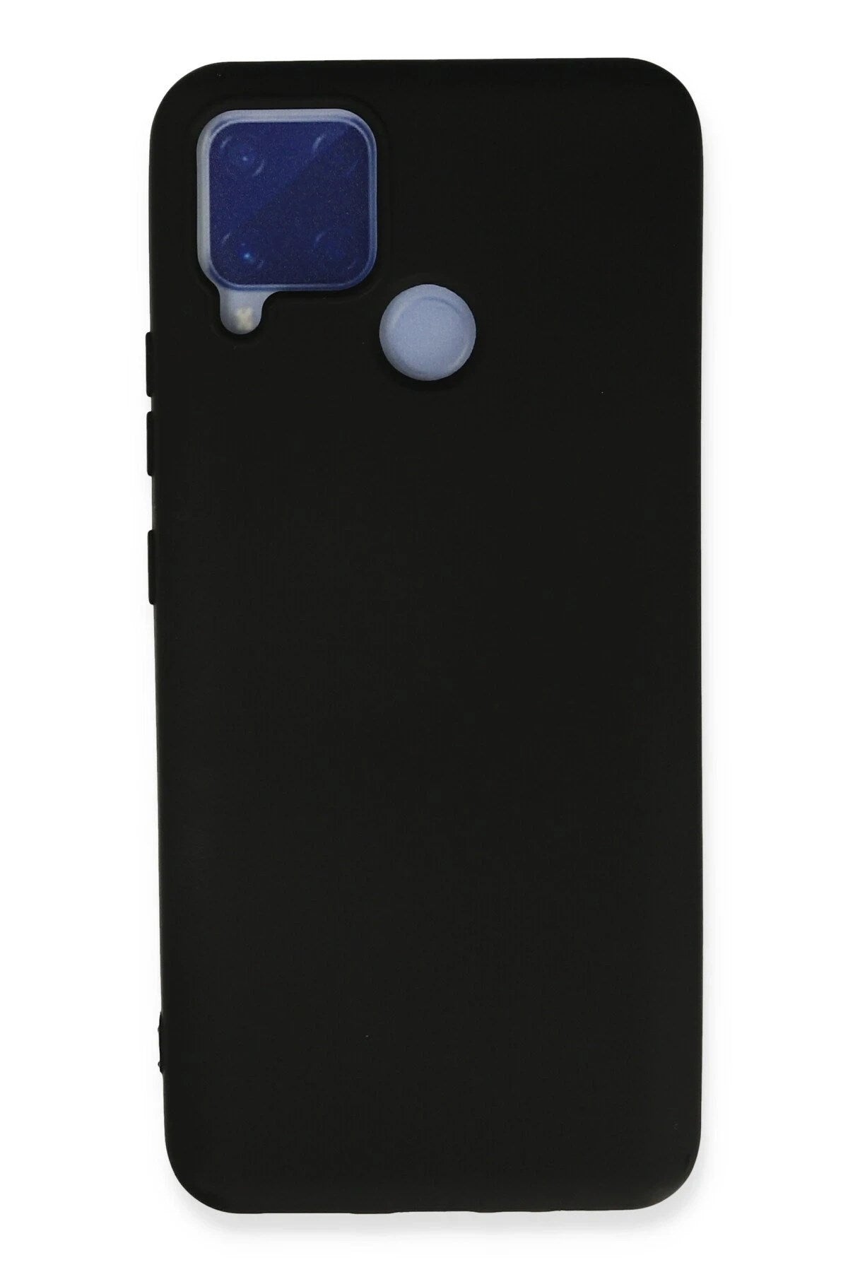 Mey İthalat® Realme C15 Kılıf Nano içi Kadife Silikon - Siyah