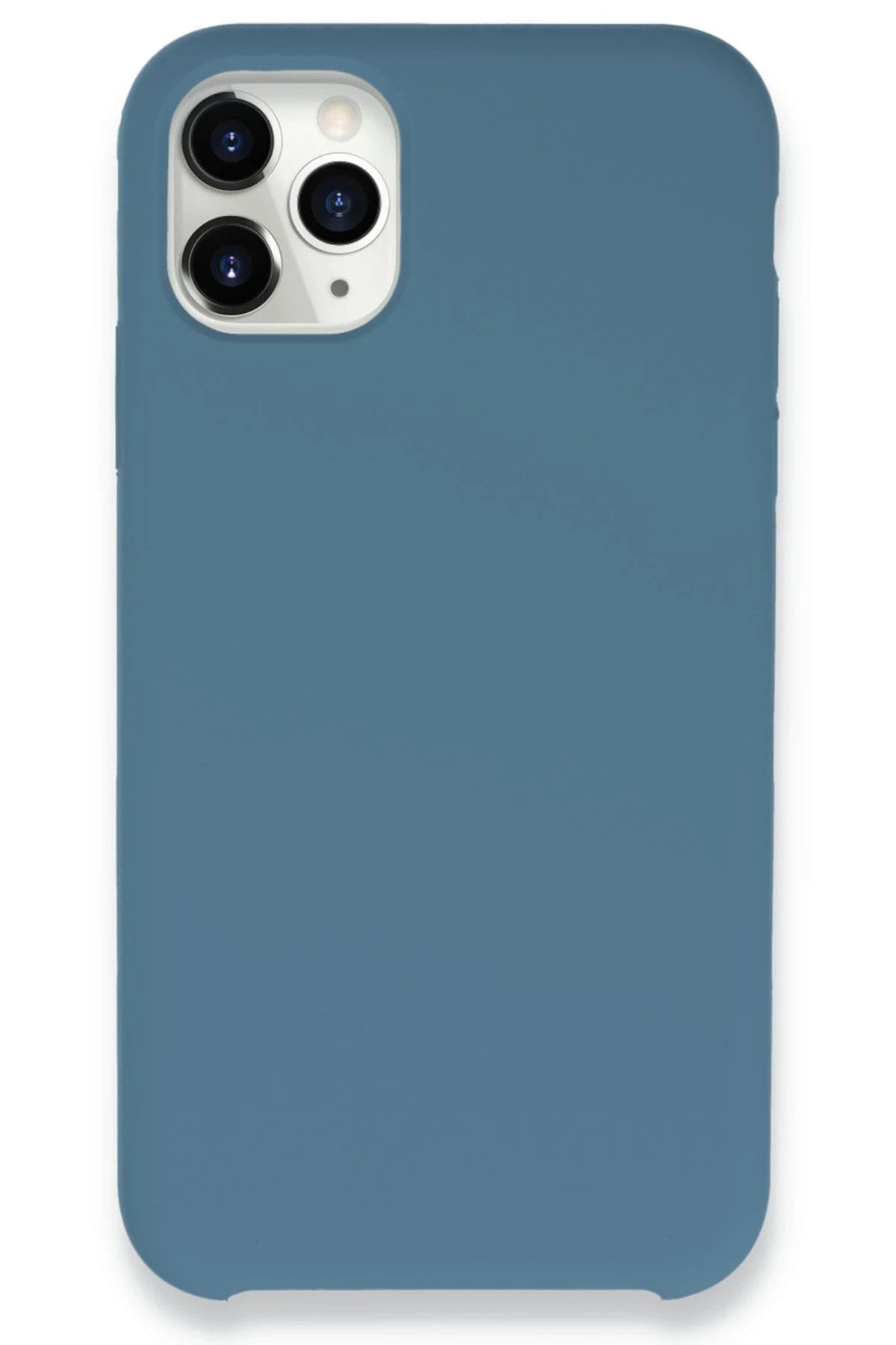 Mey İthalat® iPhone 11 Pro Max Kılıf Lansman Legant Silikon - Açık Mavi