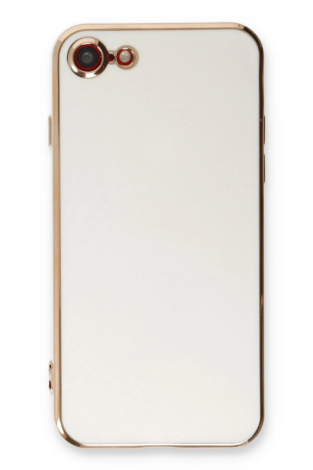 Mey İthalat® iPhone 7 Kılıf Volet Silikon - Beyaz