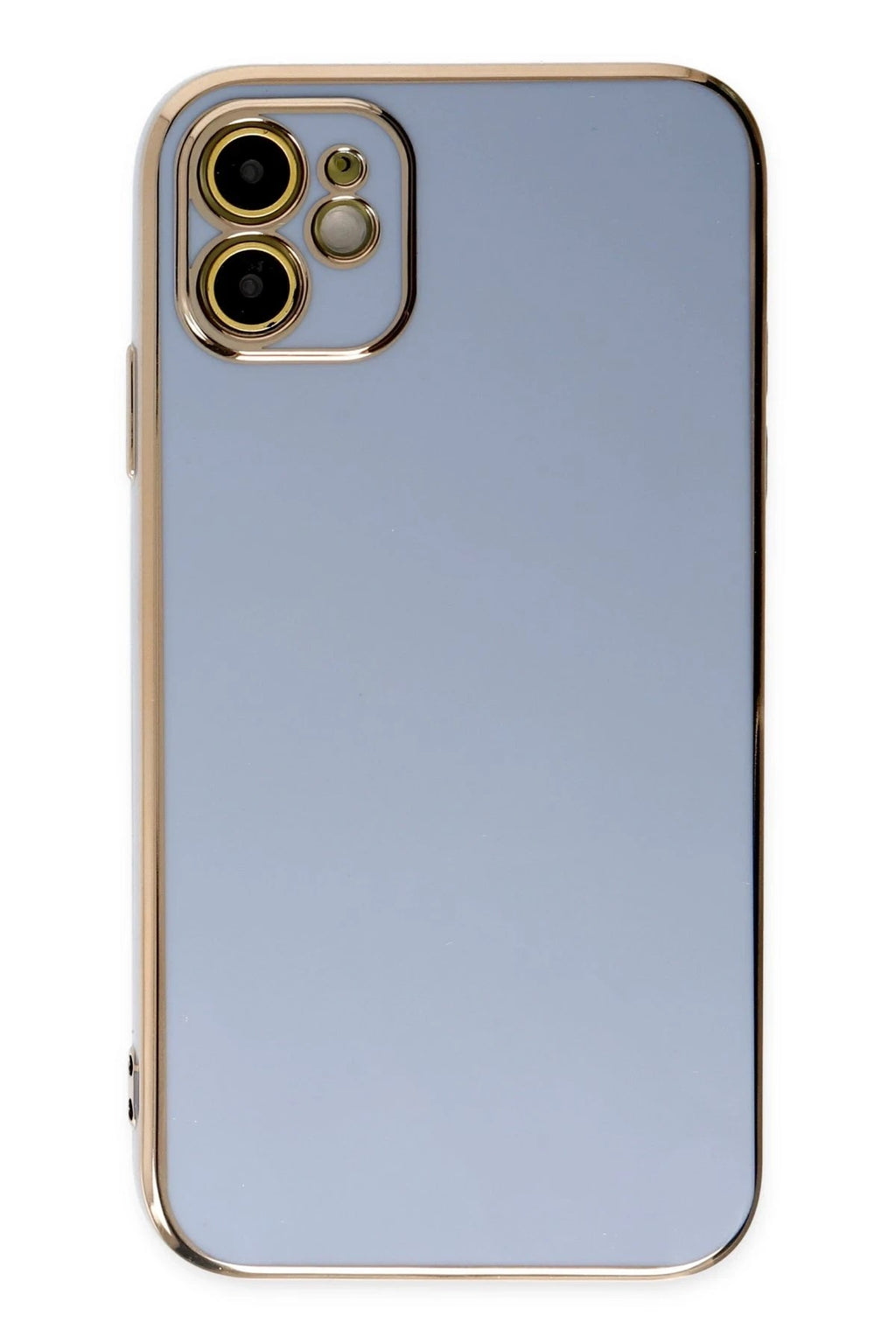 Mey İthalat® iPhone 12 Kılıf Volet Silikon - Mavi