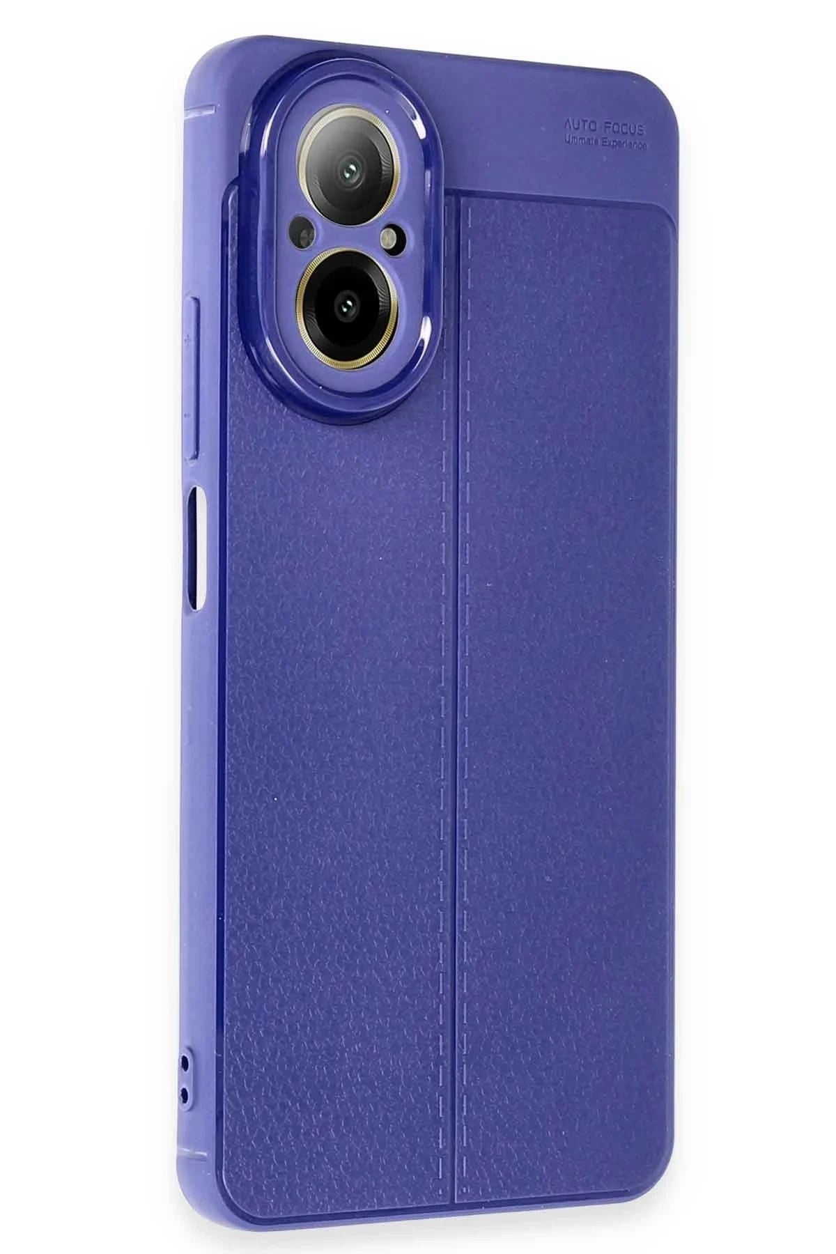 Mey İthalat® Realme 12 Lite Kılıf Auto Focus Kapak - Lacivert