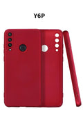 Mey İthalat® Huawei Y6P Kılıf First Silikon - Bordo