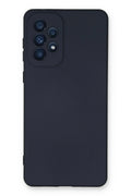 Mey İthalat® Samsung Galaxy A53 5G Kılıf Nano içi Kadife Silikon - Lacivert