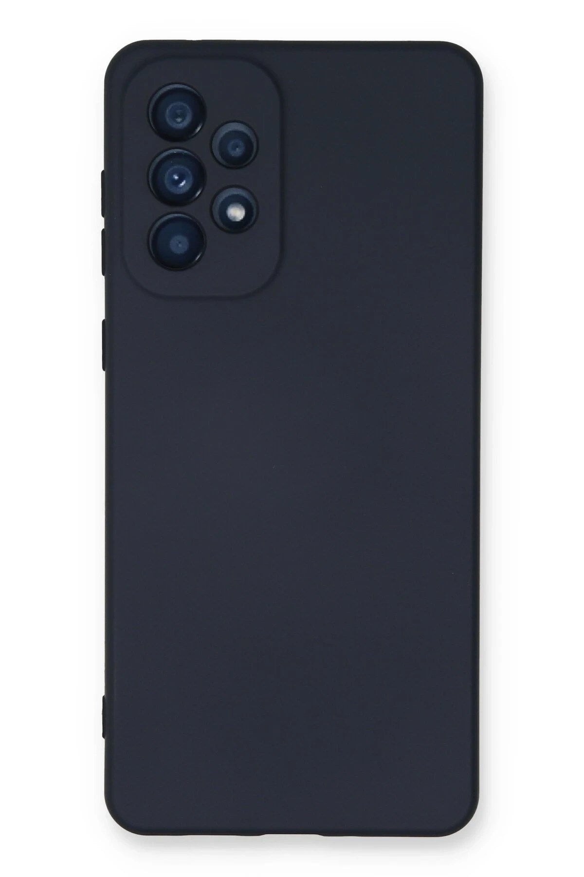 Mey İthalat® Samsung Galaxy A53 5G Kılıf Nano içi Kadife Silikon - Lacivert