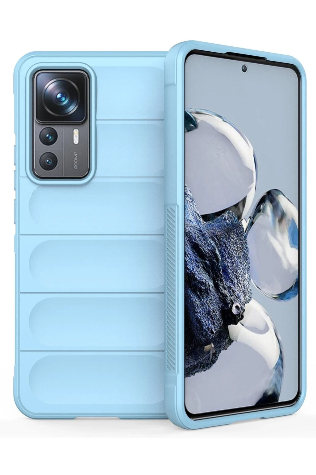 Mey İthalat® Mi 12T Pro Kılıf Optimum Silikon - Sky Blue