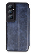 Mey İthalat® Realme C65 Kılıf Flip Cover - Lacivert