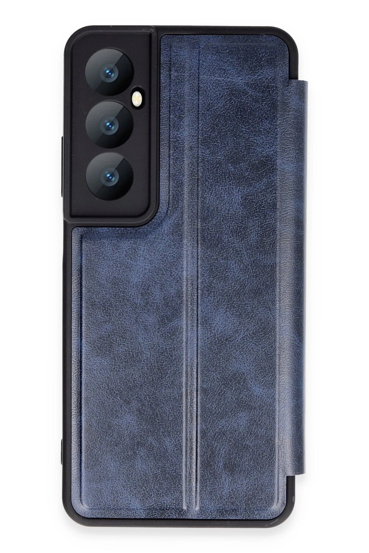 Mey İthalat® Realme C65 Kılıf Flip Cover - Lacivert