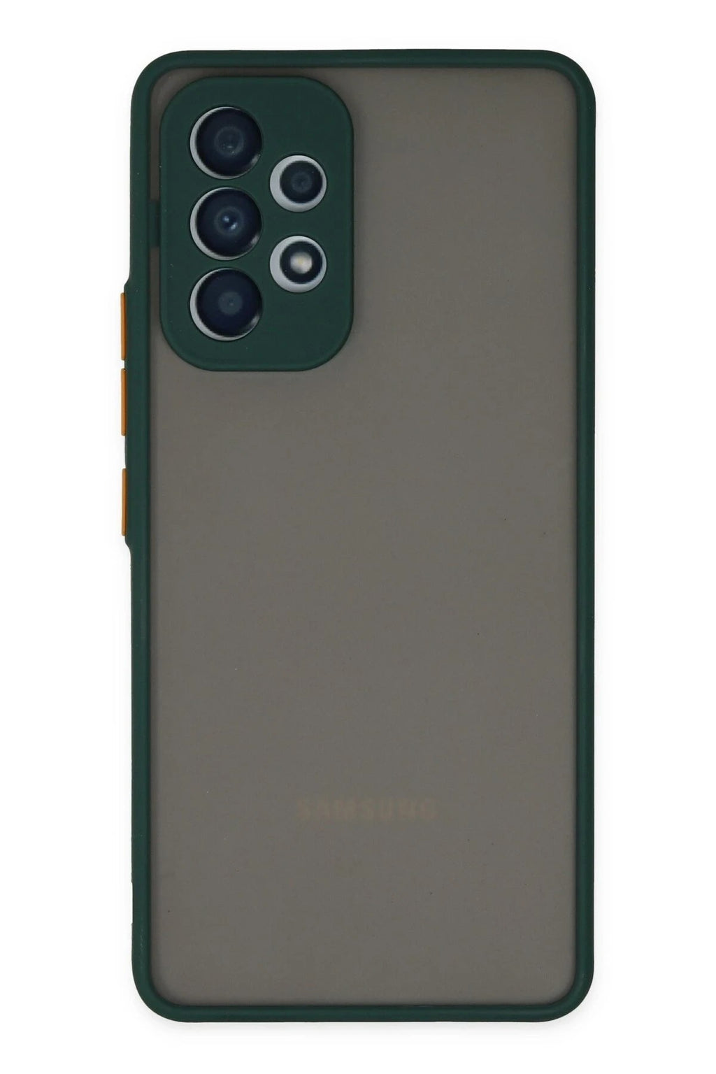 Mey İthalat® Samsung Galaxy A33 5G Kılıf Montreal Silikon Kapak - Yeşil