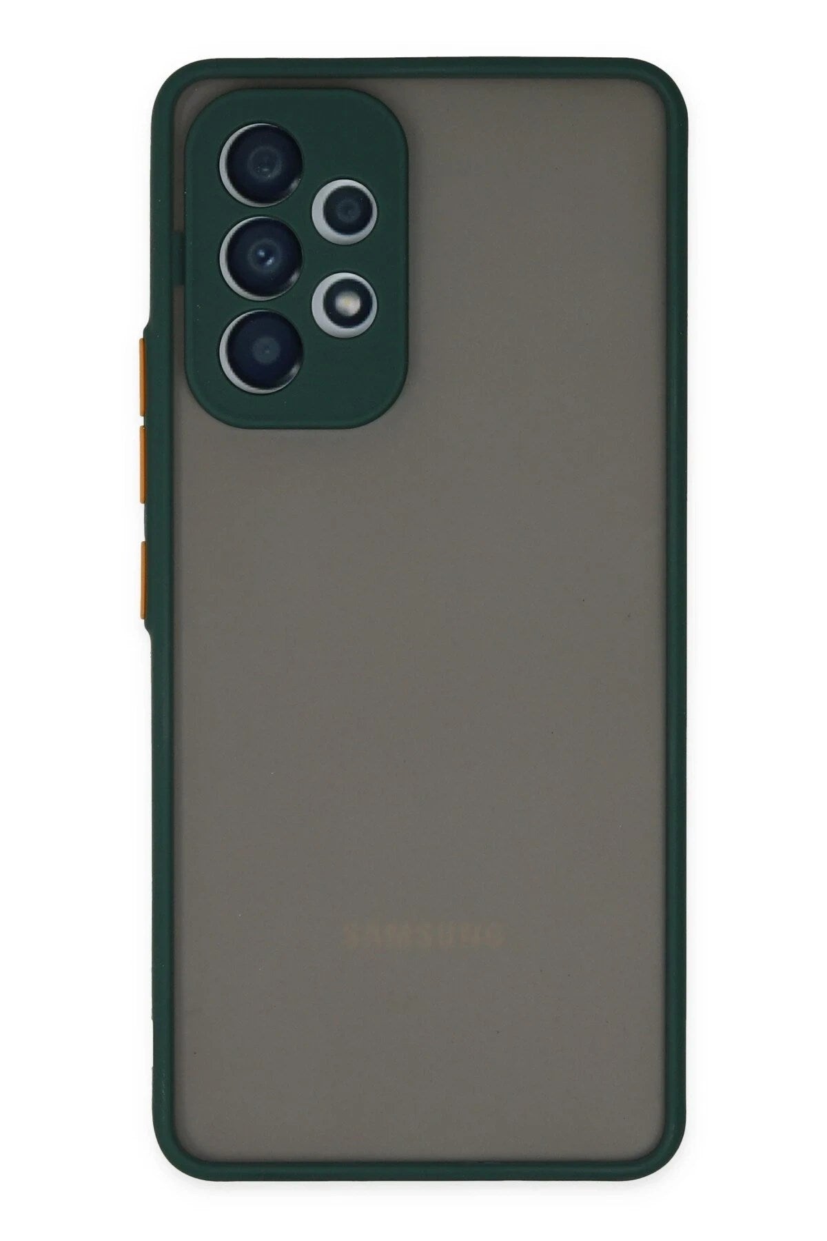 Mey İthalat® Samsung Galaxy A33 5G Kılıf Montreal Silikon Kapak - Yeşil