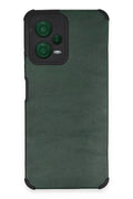 Mey İthalat® Redmi Note 12 5G Kılıf Loop Deri Silikon - Yeşil