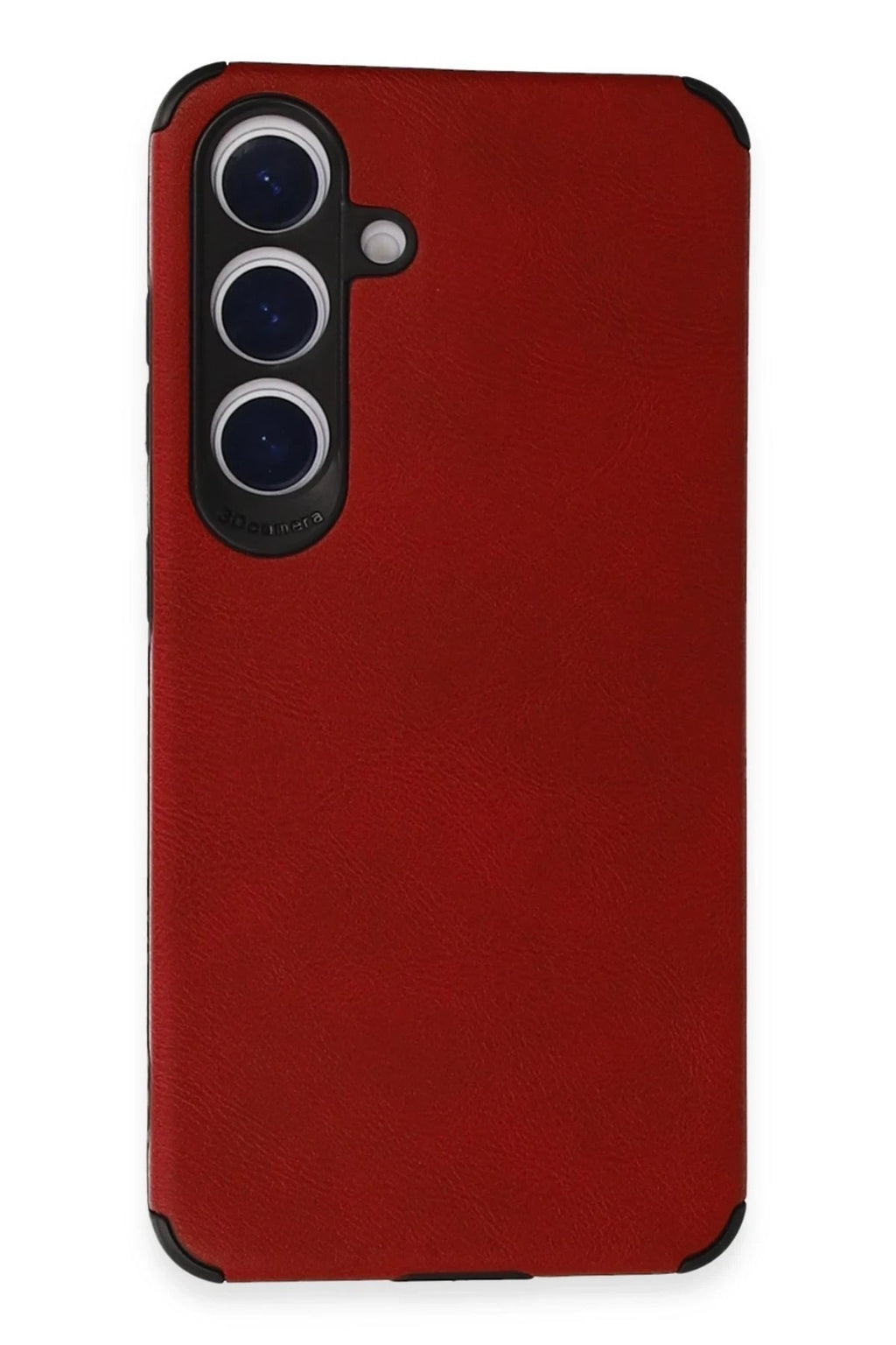 Mey İthalat® Samsung Galaxy S24 Kılıf Loop Deri Silikon - Kırmızı