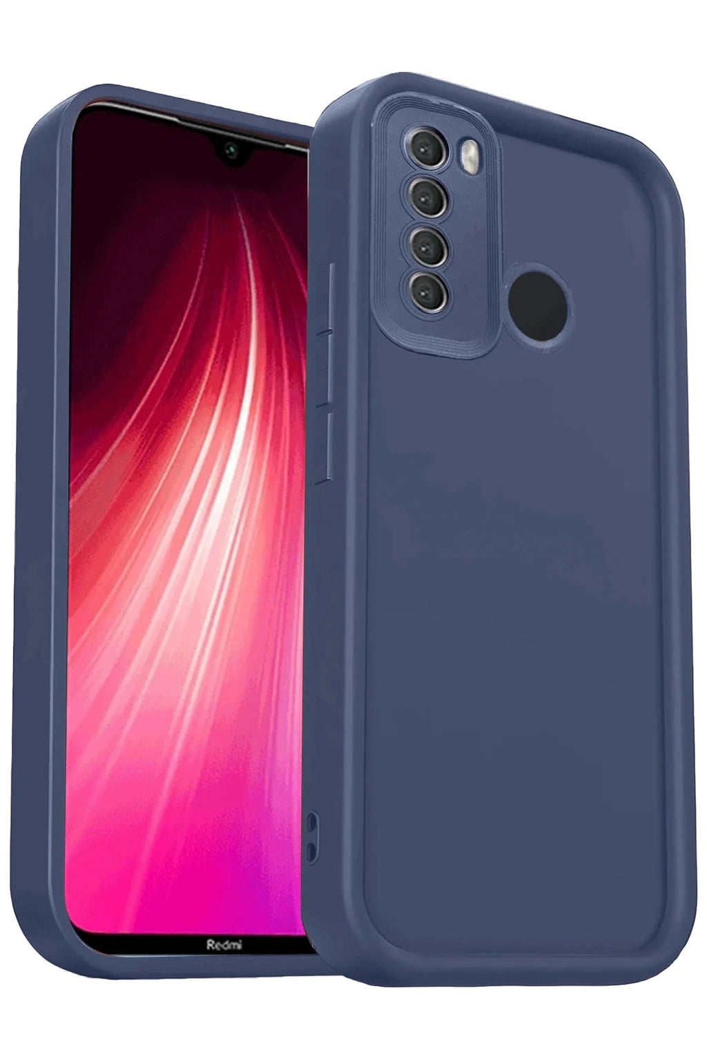 Mey İthalat® Redmi Note 8 Kılıf Viera Silikon - Lacivert