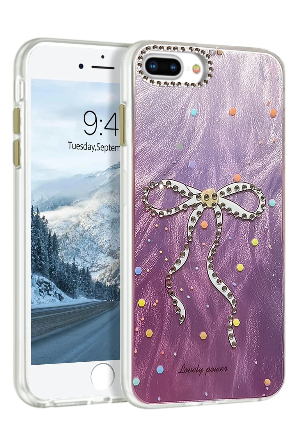 Mey İthalat® iPhone 7 Plus Kılıf Blade Aynalı Desenli Kapak - Desen 1