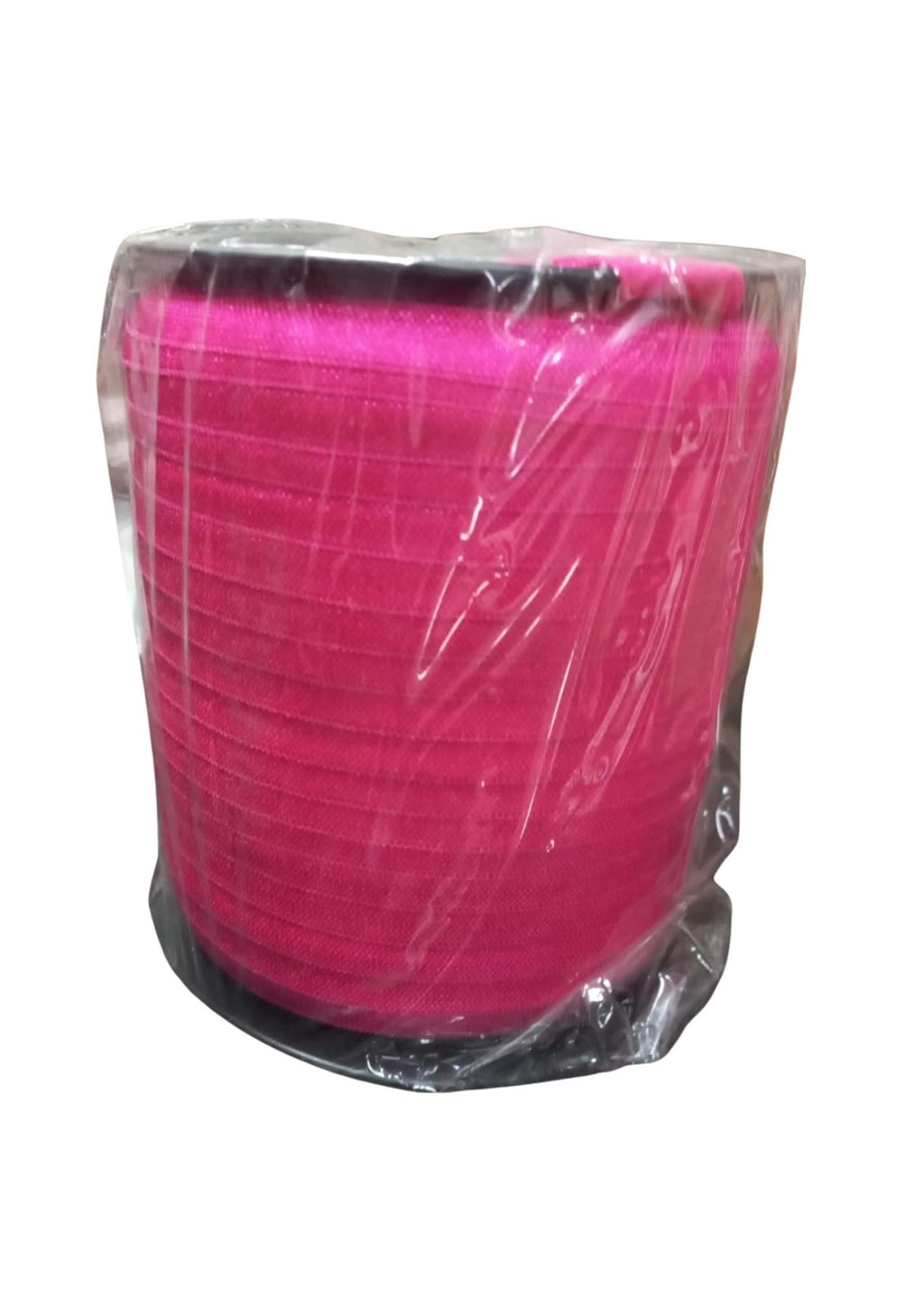 Çamaşır Lastiği Düz 1 Cm 75 Metre 1 Top Fuşya