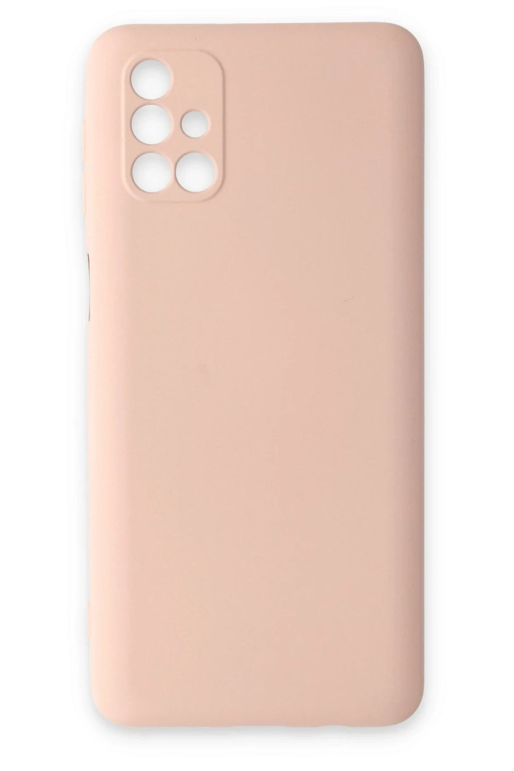 Mey İthalat® Samsung Galaxy M31S Kılıf Nano içi Kadife Silikon - Pudra